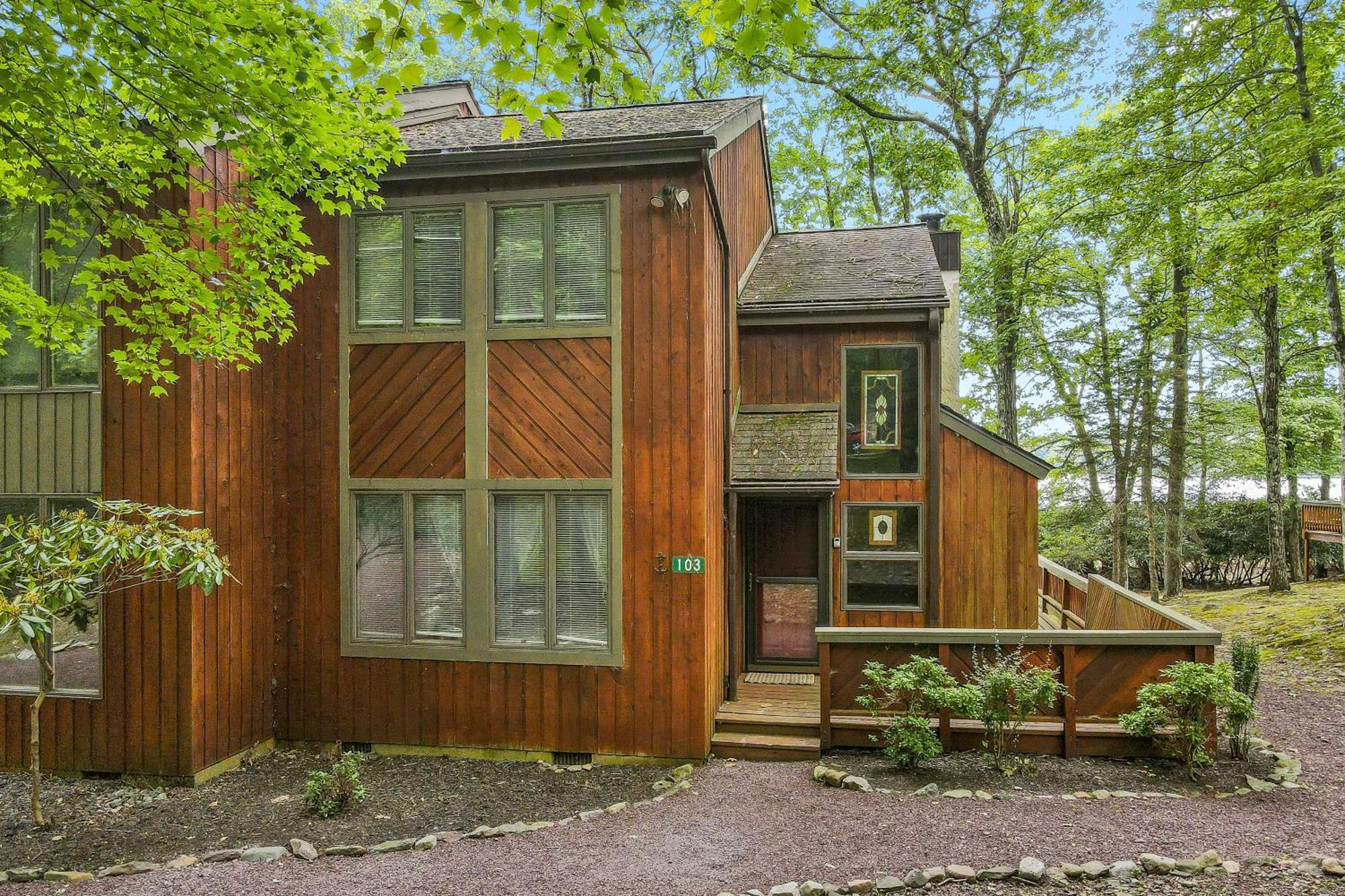 Big Boulder Lake Townhome Лейк Хармъни Екстериор снимка